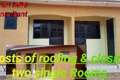 What you need to understand in Roofing, Ceiling &amp; Closing the two single Rooms #price, #labour etc.