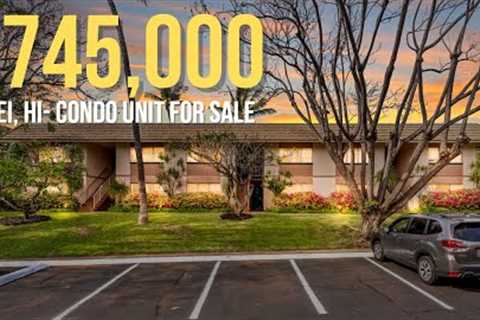 Maui Luxury Condo For Sale In Kihei, Hawaii ,2495 S Kihei Rd Unit 254,  Real Estate Video Tour.
