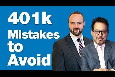 10 Mistakes in Your 401k (4/28//23): Market Analysis &amp; Personal Finance commentary from RIA Advis...