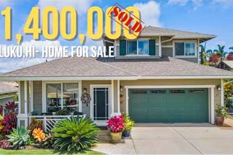 Maui Real Estate Modern Home Tour In  Wailuku, Hawaii, 95 Ka 'Ikena Loop, Home For Sale.(SOLD)