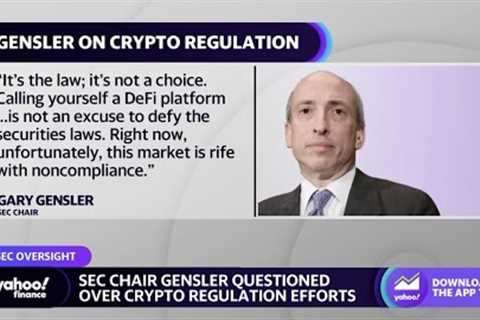 SEC Chair Gary Gensler testifies on crypto regulations before Congress
