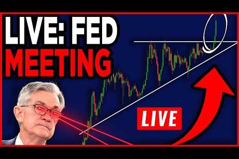 🚨LIVE FED MEETING!! Bitcoin PUMP Incoming?