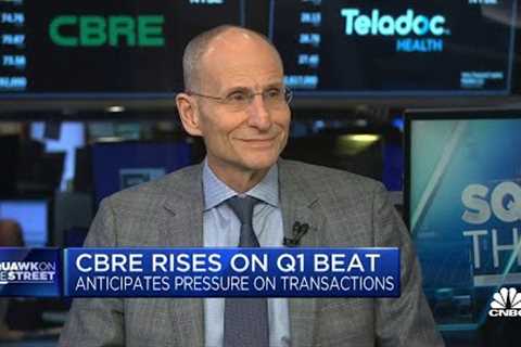 The story around commercial real estate isn't what people think, says CBRE CEO Bob Sulentic