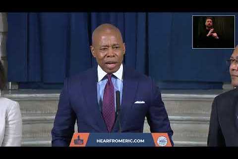 Mayor Eric Adams Holds Q&amp;A on FY24 Executive Budget