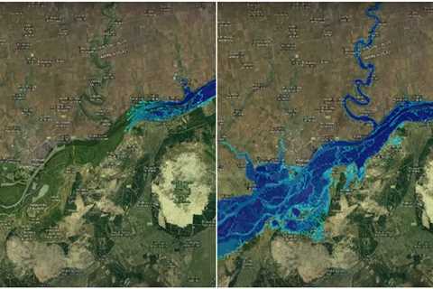 Engineers modeled the disastrous flood that would follow a key dam in Ukraine being destroyed. The reality is even worse, they say.
