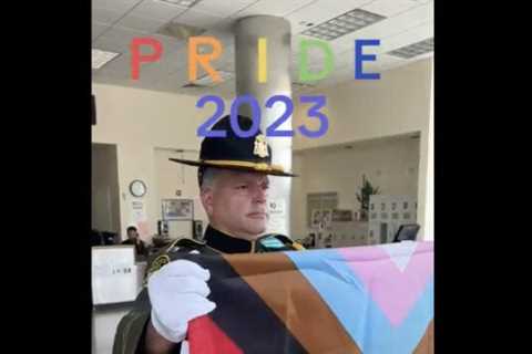 Unbelievable! Salute to the LBGTQ?? San Francisco Police Record Viral Video Saluting the Pride Flag (Video)