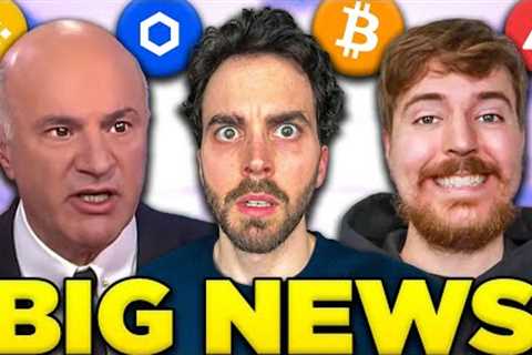 IT GOT WORSE... Binance Halts Withdrawals, Kevin O'Leary Crypto, Chainlink News, &amp; MORE!