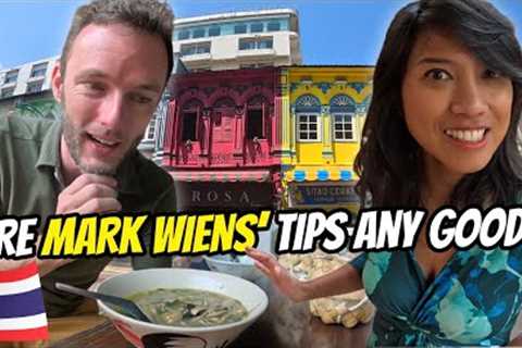 We put MARK WIENS' Recommendations TO THE TEST!🌶️🇹🇭