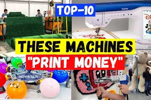 Small business ideas 2023. Garage business machines. Mini manufacturing business ideas