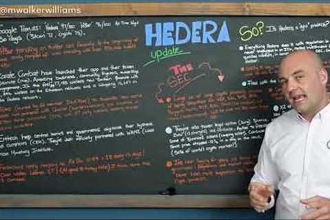 THE SEC Vs HEDERA!! The latest news for Hbar Price and Hedera Hashgraph. CRYPTO Vs THE SEC