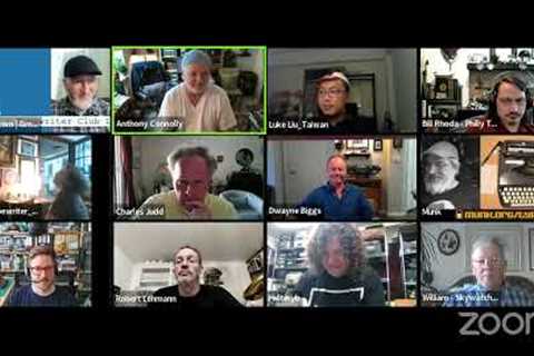 Typewriter Club LIVE #typewriters