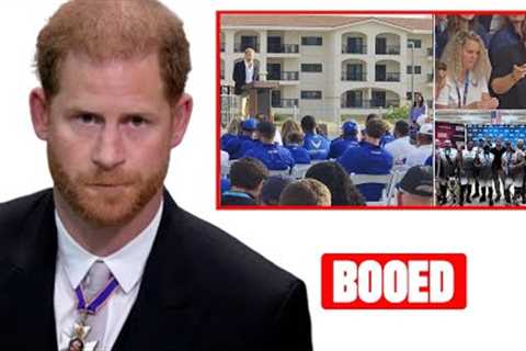 GET HIM AWAY FROM US! Harry LOUDLY BOOED by VETERANS as He Speaks at the Warrior Games Closing