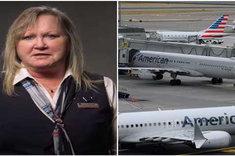 An American Airlines flight attendant says she was accused of fraud after taking leave for post-mastectomy surgery