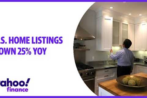 Real estate listings are down 25% YOY, real estate agents around the country discuss market trends