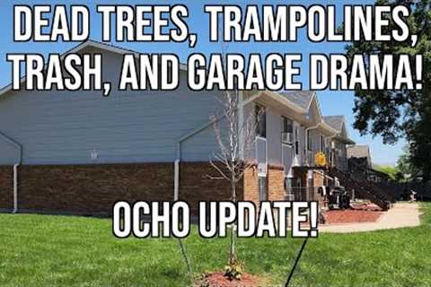 Ocho Update: Dead Trees, Trampoline Drama, More trash, Garage Suites and More!