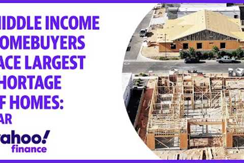 Real Estate: Middle-income buyers face the largest shortage of homes
