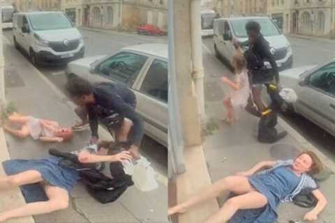 Woman and Child Brutally Assaulted by African Immigrant in France – Suspect Arrested (VIDEO)