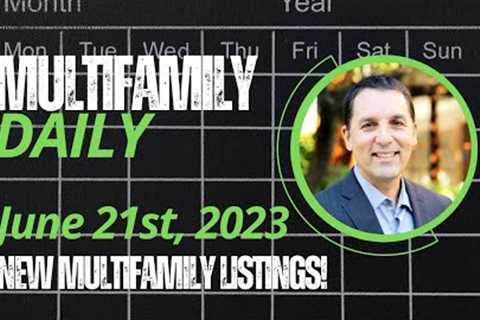 Daily Multifamily Inventory for Western Washington Counties | June 21, 2023