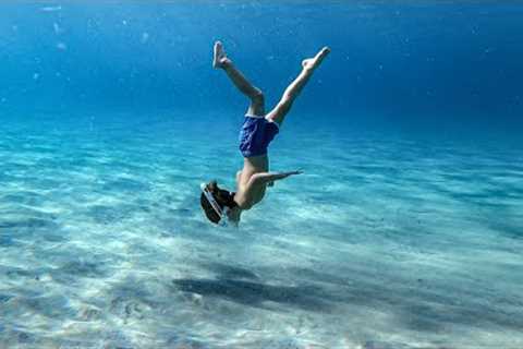 5 YR OLD Manilla TOUCHED the BOTTOM OF THE OCEAN!!