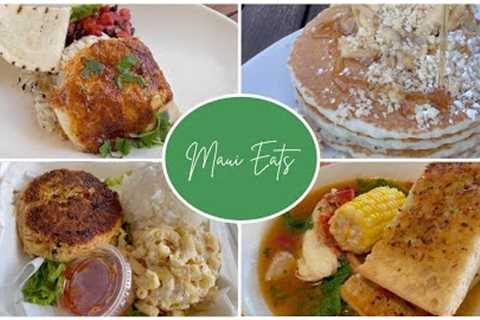 Best Places to Eat in Maui! Star Noodle, Kihei Caffe, Japengo, Papa'aina, Leilani's on The Beach!