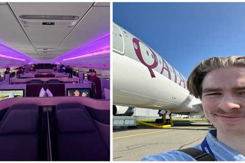 I toured Qatar Airways' luxurious Airbus A350 complete with the 'world's best business class' and was impressed by its comfort and attention to detail