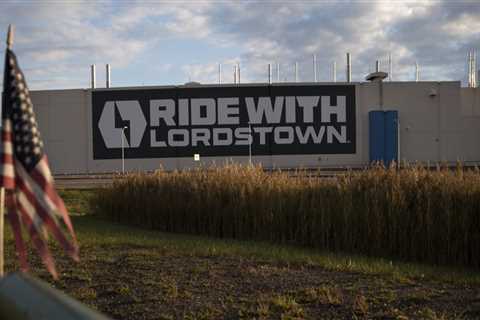 Lordstown Motors craters 48% after the company files for bankruptcy and sues Foxconn over failed deal