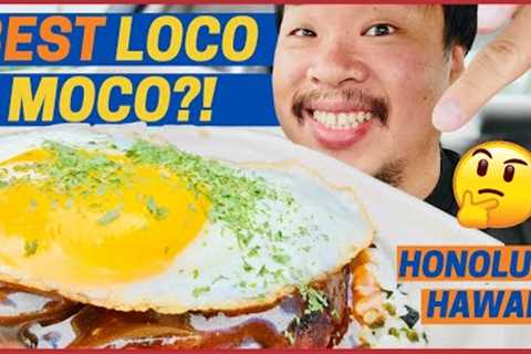 Must Try Famous Hawaiian Loco Moco's in Honolulu Hawaii