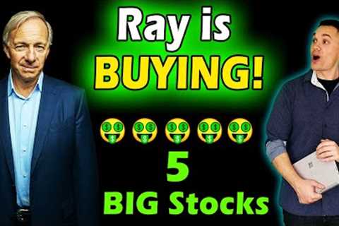 5 Stocks Ray Dalio is Buying Now in 2023!