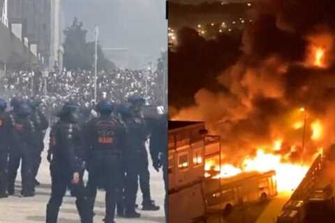 France in the Grip of Anarchy: Cities Transformed into War Zones Amidst Chaos – 40,000 Officers Deployed to Quell Nationwide Riots Following Police Shooting of Teen During Traffic Stop (VIDEO)