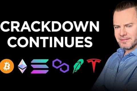 🚨Crypto Crackdown Continues: Regulators Tighten Grip📉