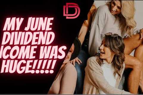 My Dividend Stock Portfolio Dividend Income / Passive Income (Money) for June I TSLY ETF I KLIP ETF