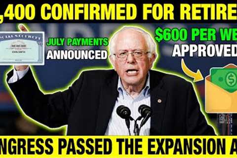 Social Security Expansion Act Passed! $3,400 Annual Increase! July Payment Schedule Announcement!