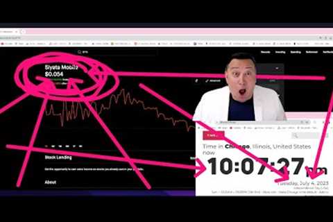 SYTA STOCK IS THE NEXT 500% TO 1000% GAINS WITH IN THE NEXT 45 DAYS OR SOONER THIS ARE THE WHYS?