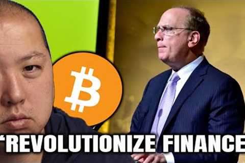 Blackrock's Larry Fink Is ALL IN On Bitcoin