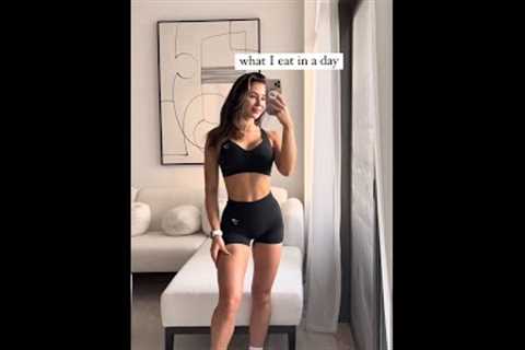 WHAT I EAT IN A DAY to lose fat