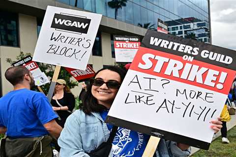 The fear driving Hollywood writers to strike &mdash; and soon, maybe actors too &mdash; is the same one roiling every industry: Robots are coming for our jobs