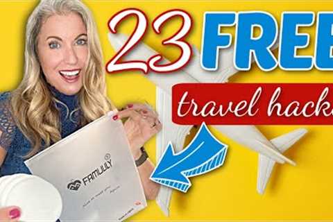 23 EASY Travel Hacks so YOU can SAVE Big &amp; Travel MORE! ✈️🧳