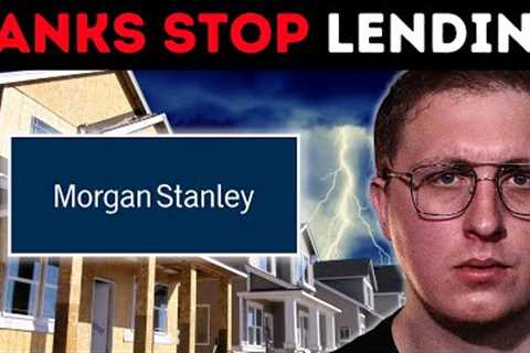 Morgan Stanley’s DIRE Warning to Real Estate Investors (Housing Loans SHRINK By LARGEST on Record)
