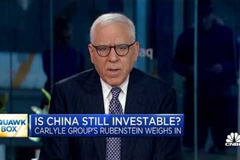 David Rubenstein on China: Unrealistic to think you can 'decouple' the economic relationship