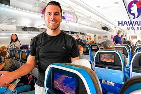 My 10 HOUR $1,000 Hawaiian Airlines Direct Flight Experience | Traveling To Hawaii In 2022