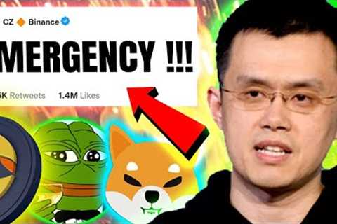 URGENT CRYPTO UPDATE!🔥 BINANCE WARNING!!🚨 CALM BEFORE STORM!!!🚨⚠ CRYPTO NEWS TODAY 🔥 CRYPTO LATEST