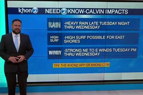 Hawaii County prepares for Calvin, expands shelter availability