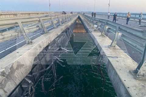 A Bridge Too Far: As the Ukraine Grain Deal Runs Out, a Water Drone Attack Damages Crimea Bridge Killing 2 Civilians and Wounding a Child – Russian Officials Call for Hard Retaliations