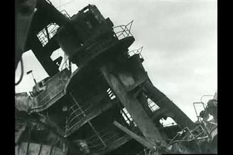 Rare Footage of USS Utah and USS Arizona after the Attack on Pearl Harbor