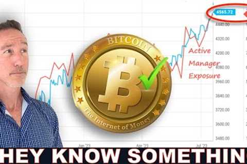 TRADITIONAL FINANCE KNOWS SOMETHING &amp; IT’S GOOD FOR CRYPTO.