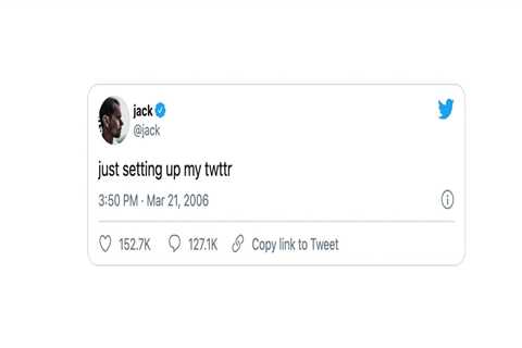Jack Dorsey’s First Tweet NFT Plummets in Value: From $2.9M to Less Than $4 Today