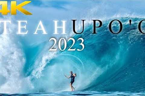 🔴(ASMR) Teahupoo: The Ultimate Surfing Experience - April 2023