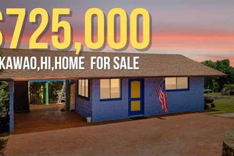 Maui Stunning Home For Sale In Makawao,HI, 282 Haulani St UNIT B, Real Estate Video Tour.