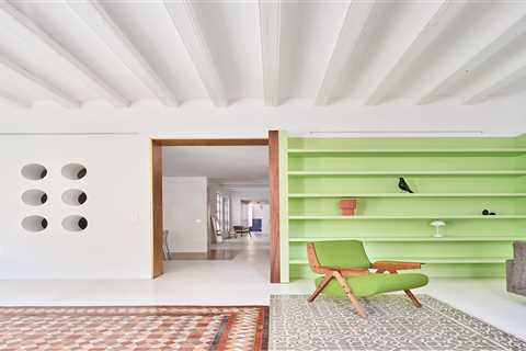 With Floor Tiles as Good as the Ones in This Historic Barcelona Apartment, Everything Goes