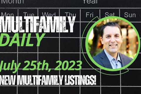 Daily Multifamily Inventory for Western Washington Counties | July 25, 2023